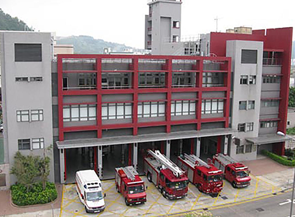 Demostración para el Departamento de Bomberos de Asia Oriental