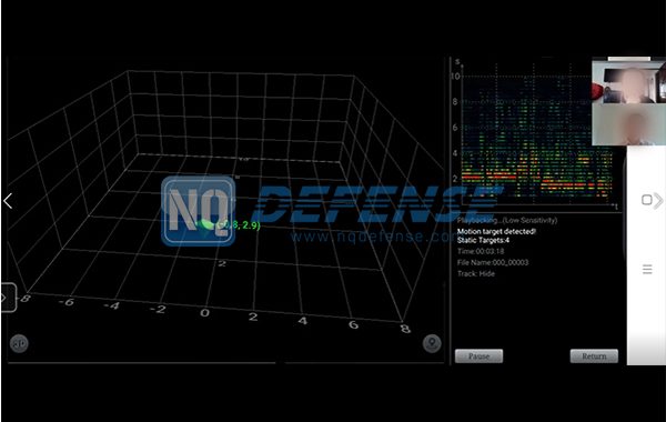 Demostración en Línea de Through Wall Radar para el Cliente