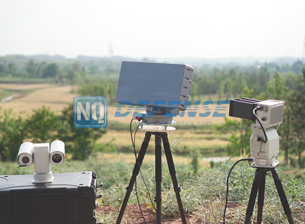 Demostración en Vivo del ND-BU001 Sistema Estándar Anti-Dron