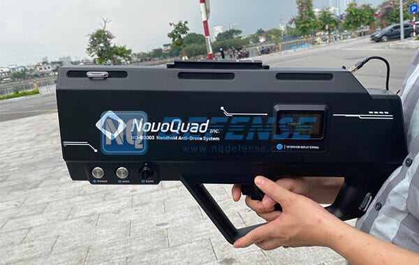 Field Tests of Portable Anti-Drone System in Southeast Asia