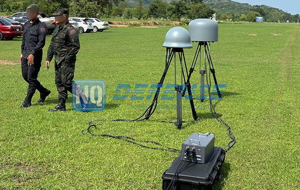 Demostración a gran escala de un sistema anti-drones en Tailandia