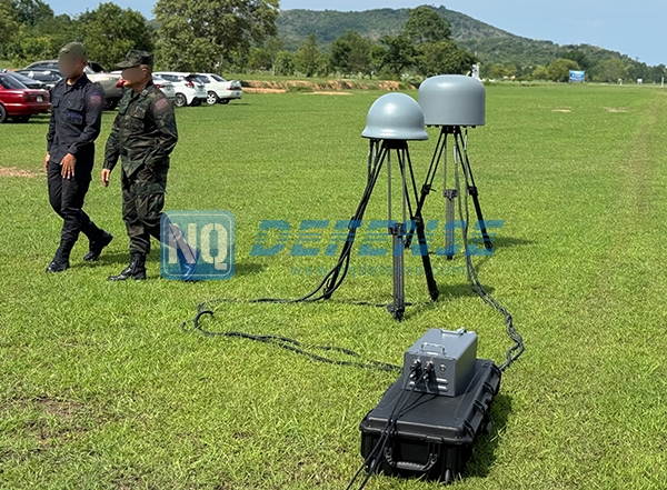 Large-Scale Anti-Drone System Demo in Thailand